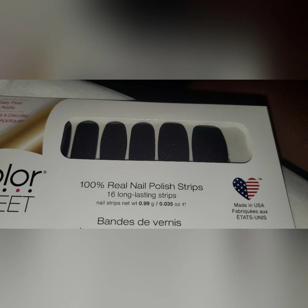 Color Street 100% Real Nail Polish Strips 16 strips Perfect Poison - Picture 2 of 4